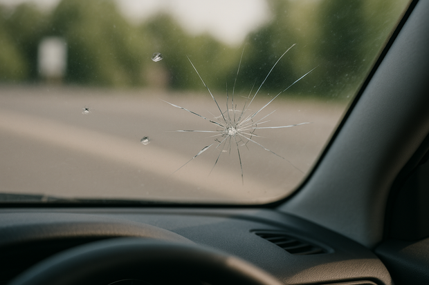 before windshield repair