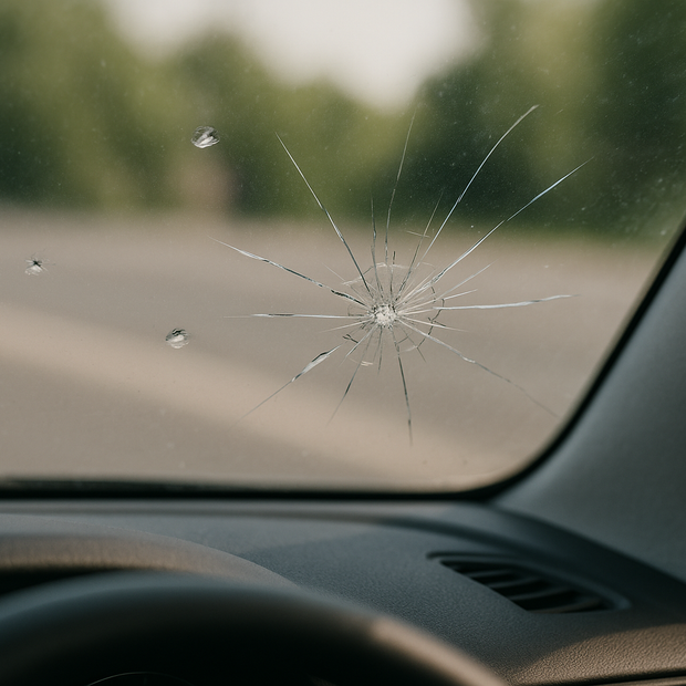before windshield repair